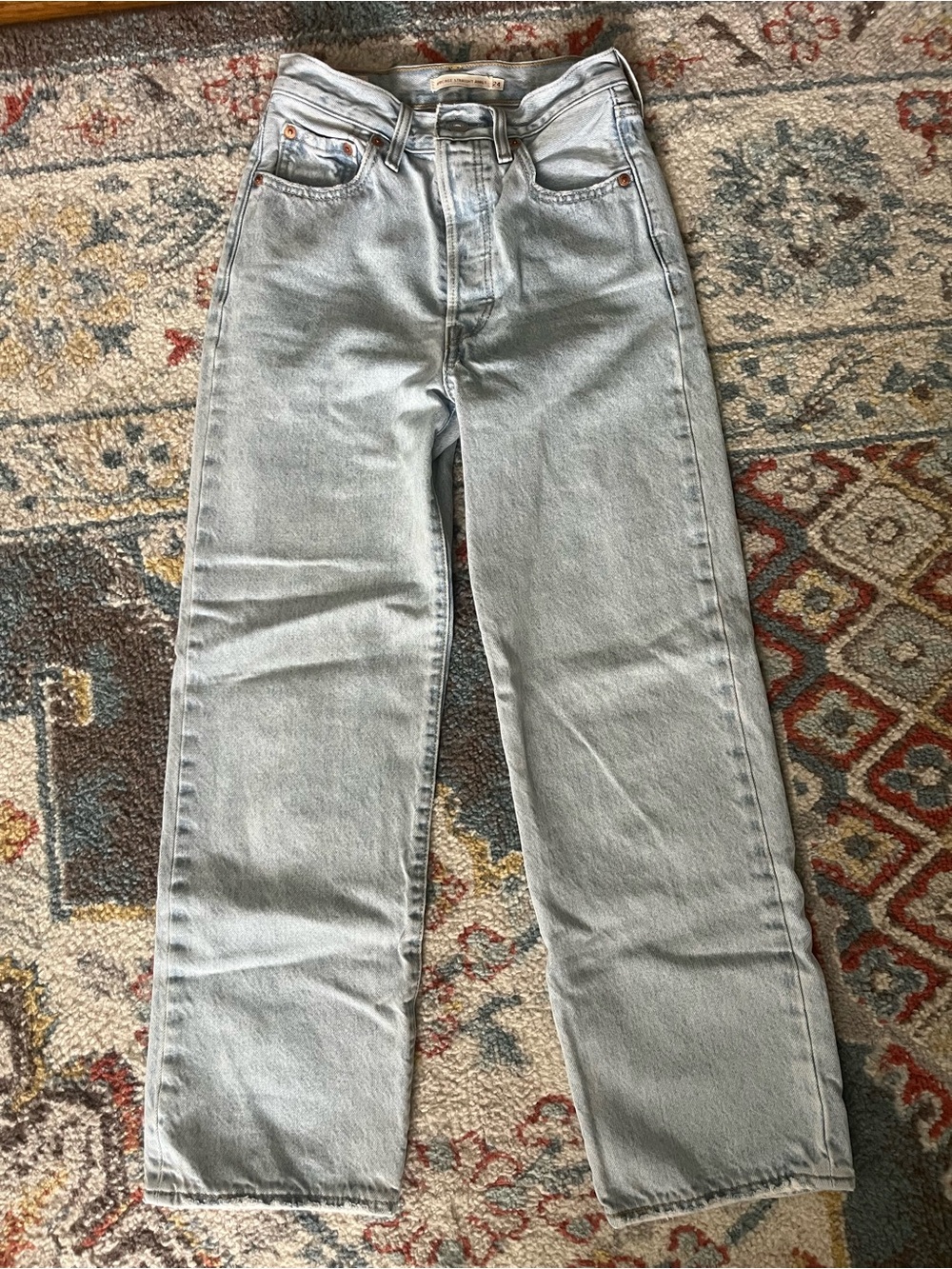 Levi’s Ribcage Straight Ankle- light wash